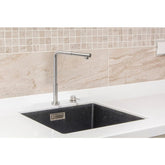 Linsol Domena Telescopic Pull Out Mixer Brushed Stainless Steel